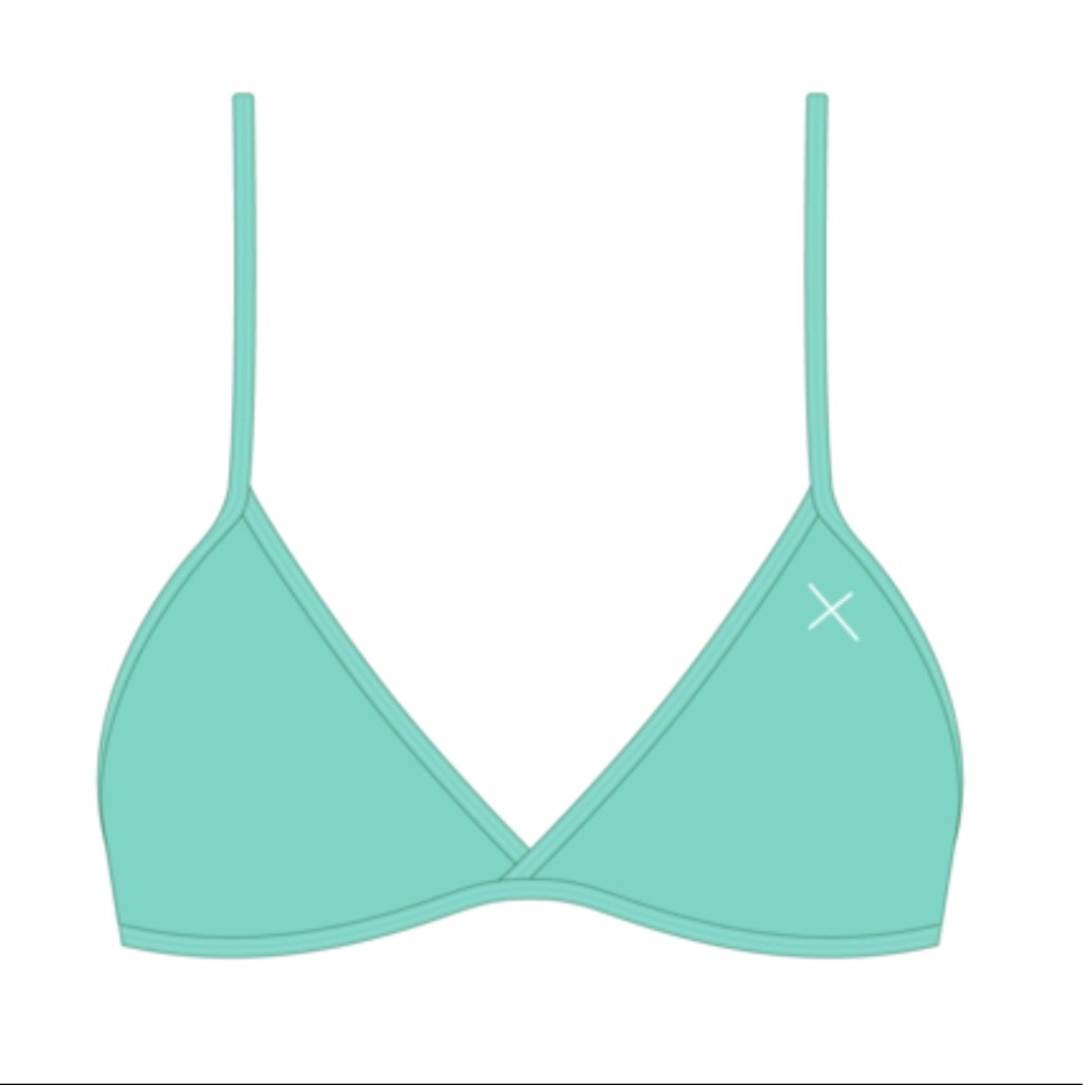 Boutine La lake green bikini top